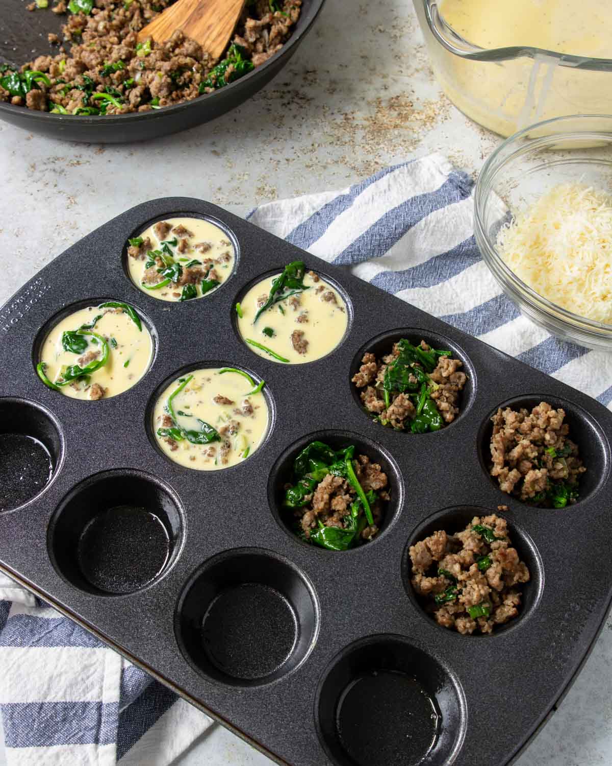 MakeAhead Sausage Egg Cups Mom's Dinner