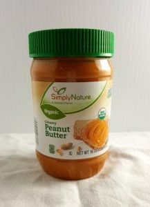 Aldi Organic Peanut Butter momsdinner.net