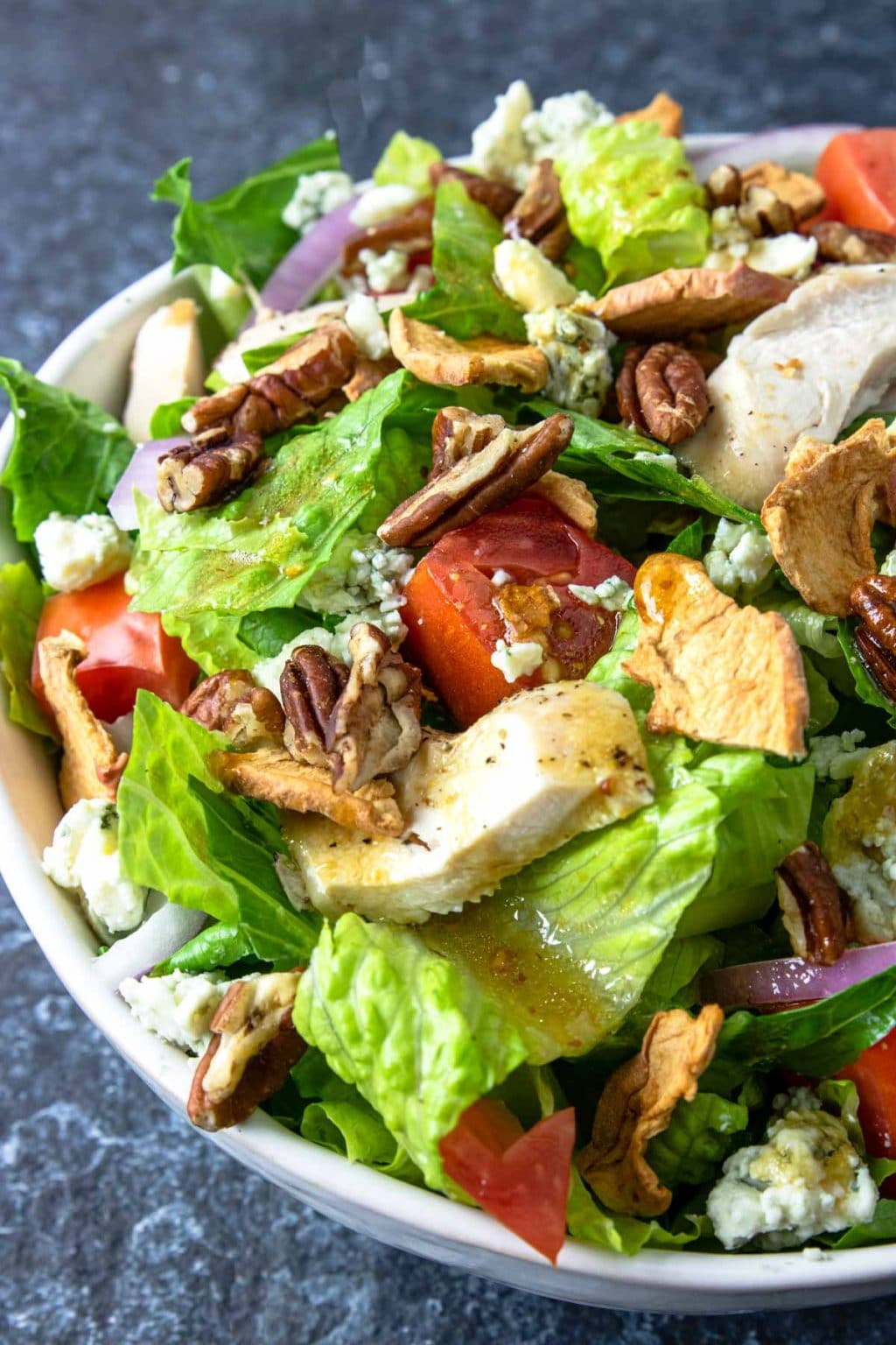 Chicken, Apple and Pecan Salad in a Jar - Damn Delicious