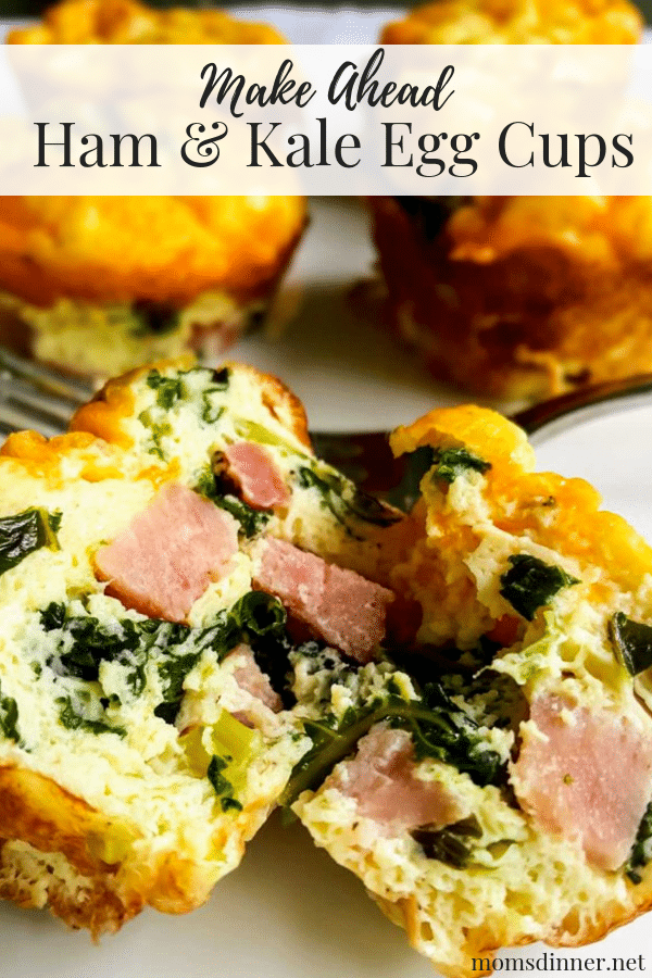 Ham & Kale Egg Cups Pinterest Image
