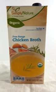 organic free range chicken broth