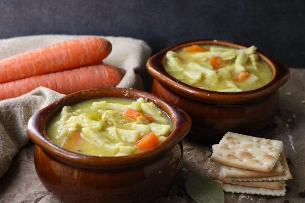 Homemade Chicken Noodle Soup | Mom's Dinner