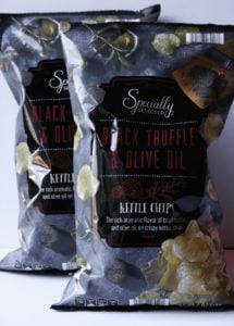 Black truffle Kettle Chips from Aldi