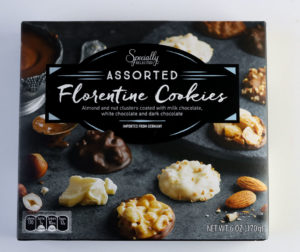 Florentine Cookie Tin for the holidays from aldi