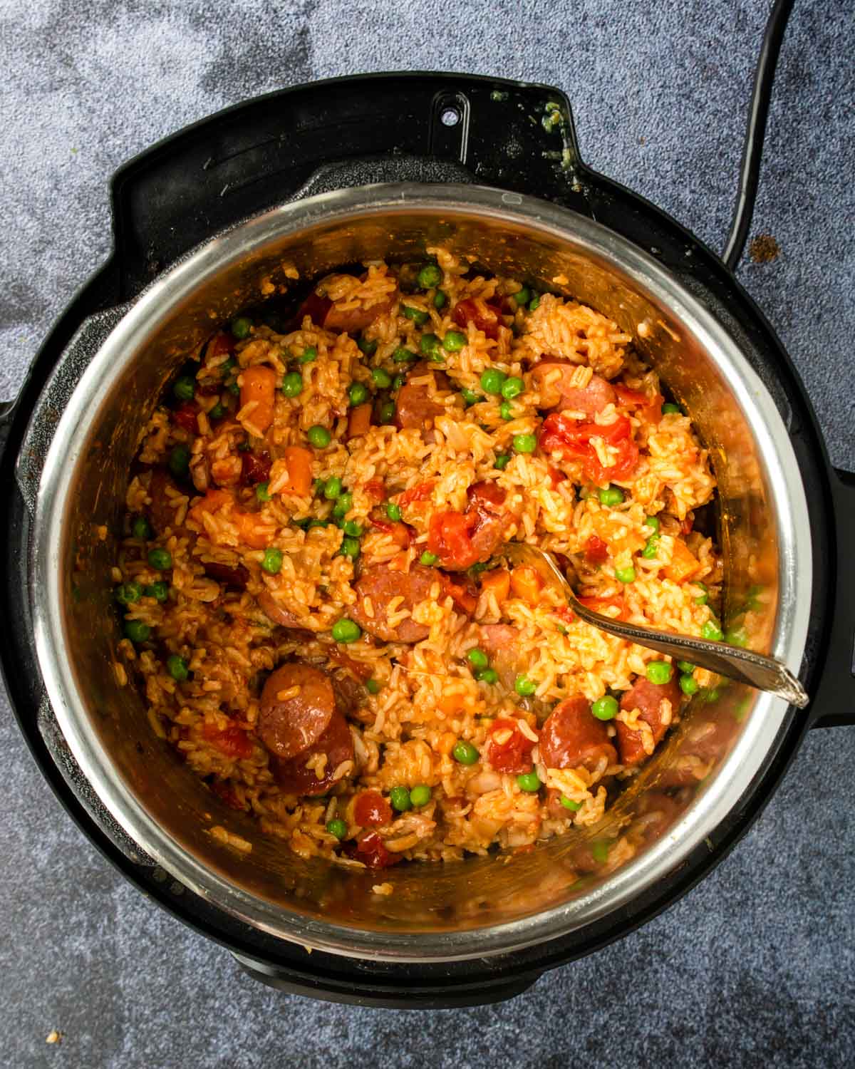 cajun chicken and rice in the instant pot