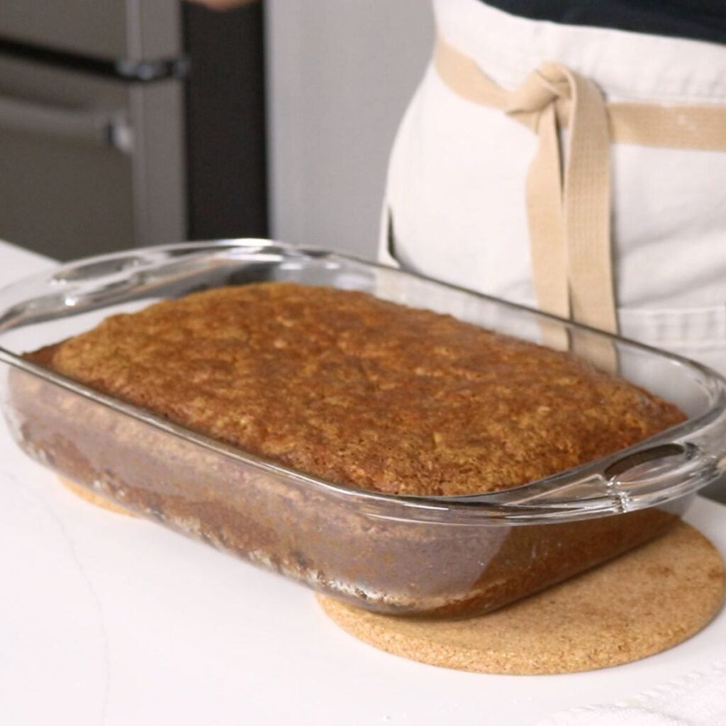 Baked Carrot Cake without frosting