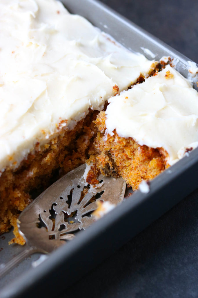 Grandma's Carrot Cake w/ Pineapple & Cream Cheese Icing Mom's Dinner