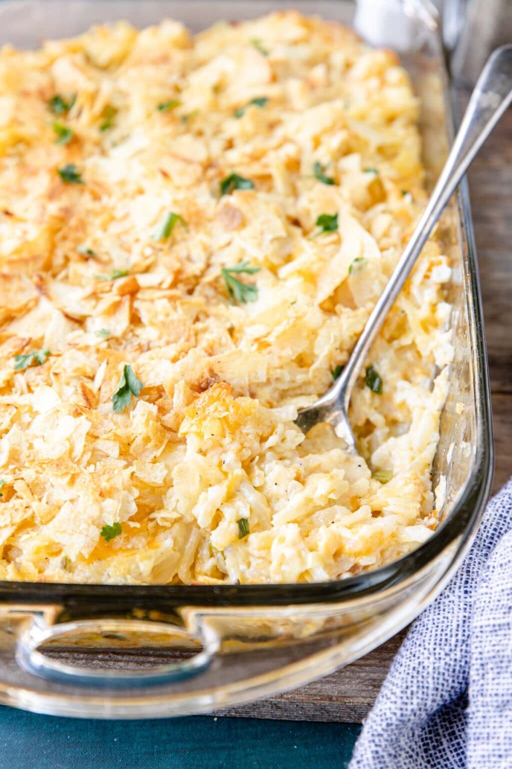 Ultimate Cheesy Potato Casserole Recipe + Video