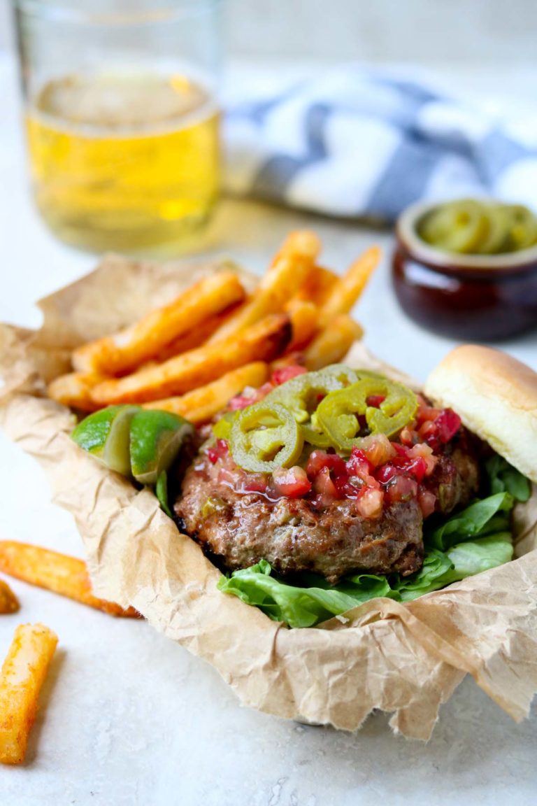 Flavorful & Healthy Grilled Chili Lime Turkey Burgers