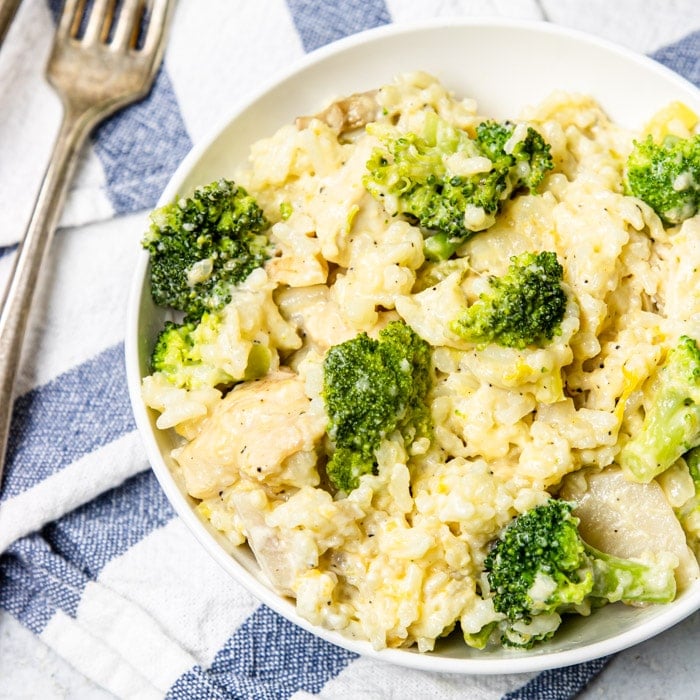 Instant pot chicken and best sale broccoli rice