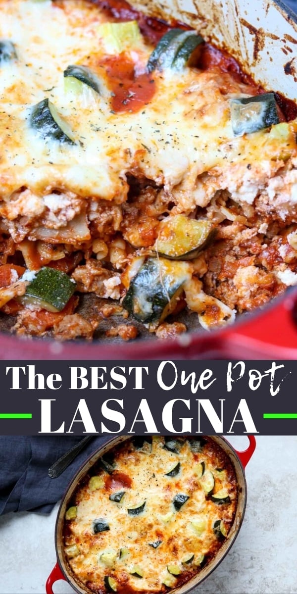 One Pot Dutch Oven Lasagna Mom's Dinner