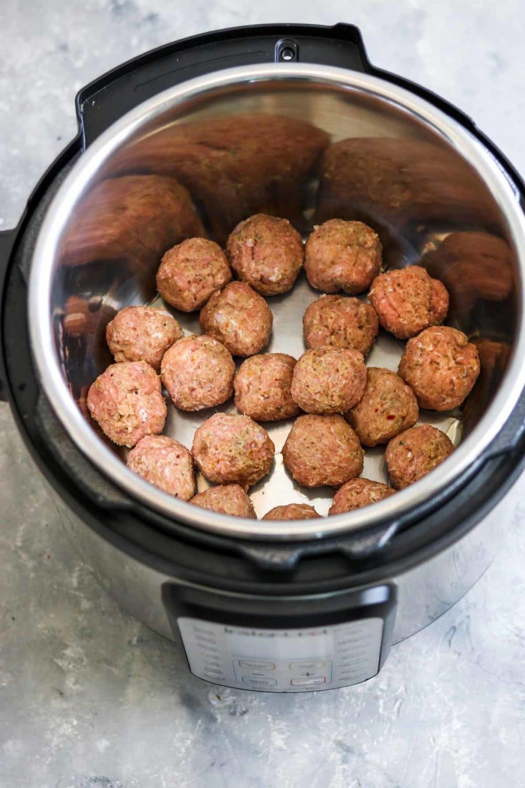 Turkey meatballs in an Instant Pot