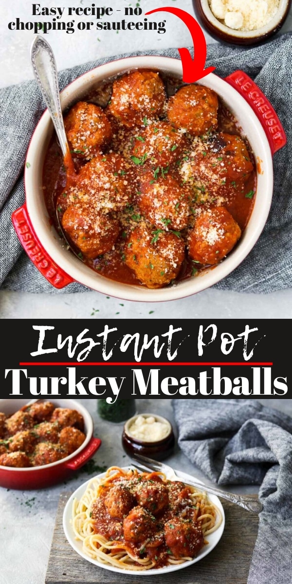 Easy Instant Pot Turkey Meatballs Mom's Dinner