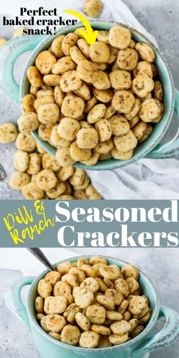 Homemade Seasoned Oyster Crackers - Mom's Dinner