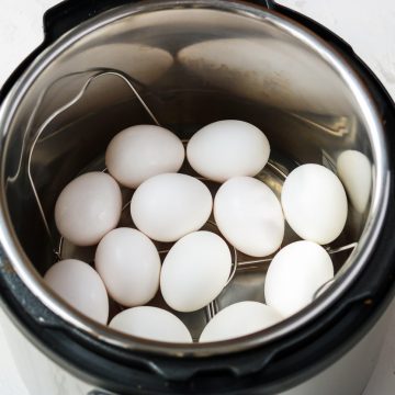 Instant Pot Hard Boiled Eggs with Easy to Peel Shells