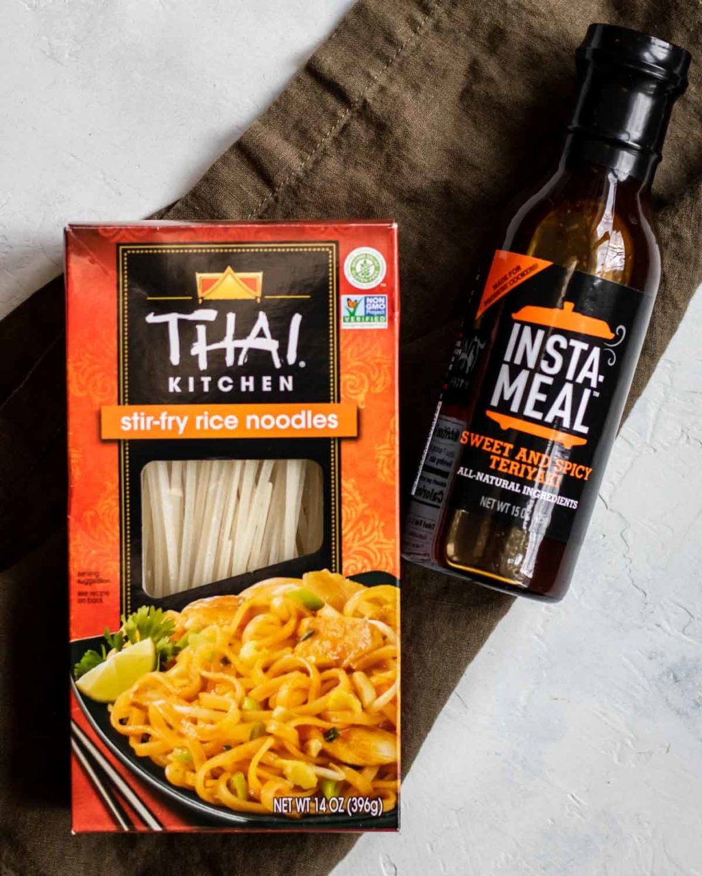 Thai Kitchen Rice Noodles and Instant Pot Insta-Meal sauce