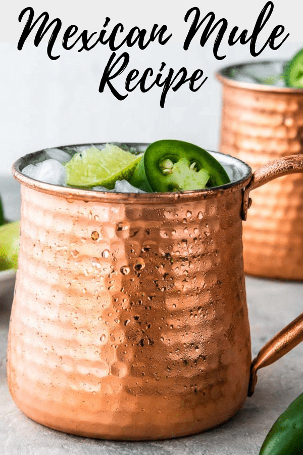 Mexican Mule Recipe pinterest Image