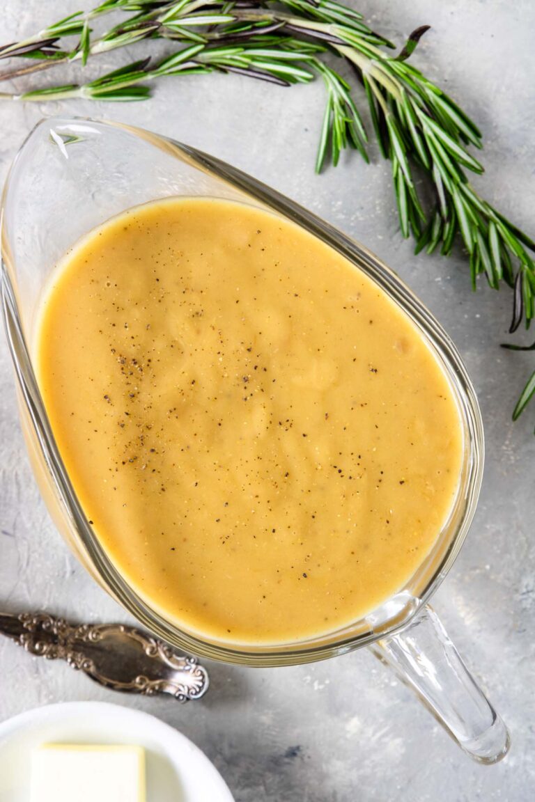 Super Flavorful Gravy Without Drippings