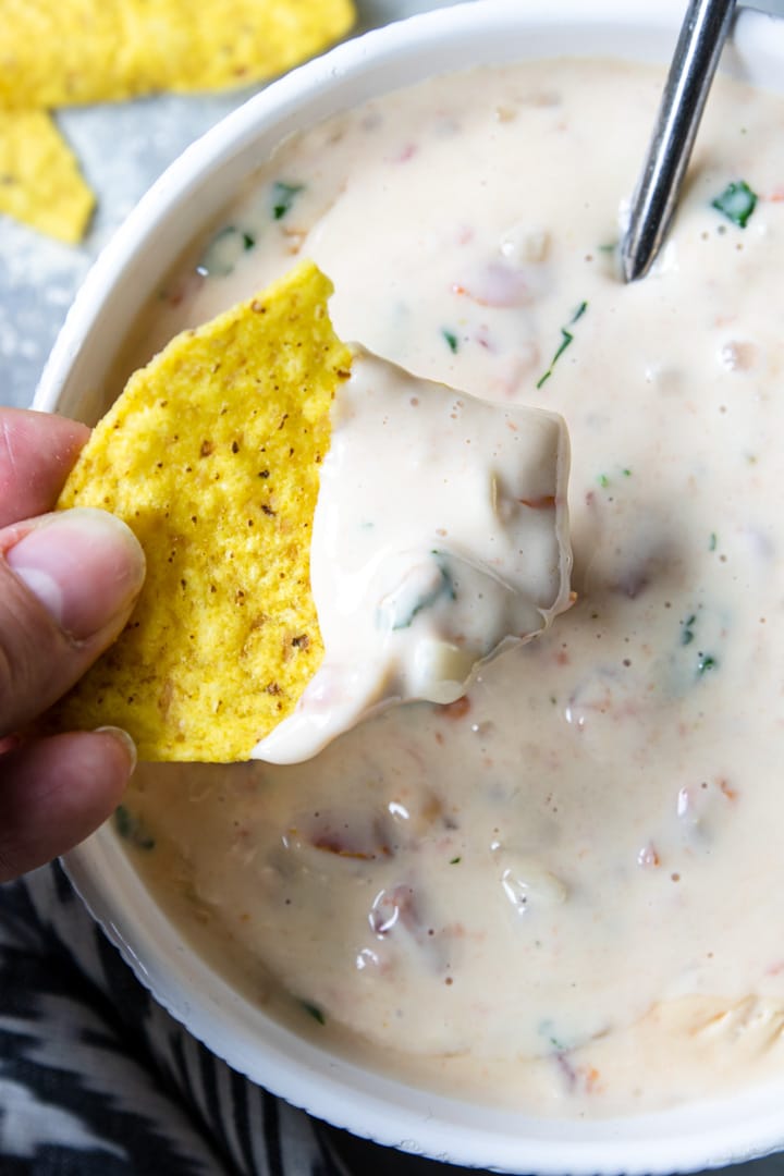 Easy Instant Pot Queso Blanco Dip - Mom's Dinner