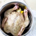 making a whole chicken in the instant pot
