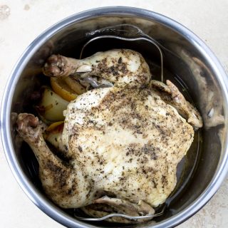 Rotisserie chicken in the Instant Pot