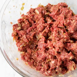 meatloaf mixture in a bowl