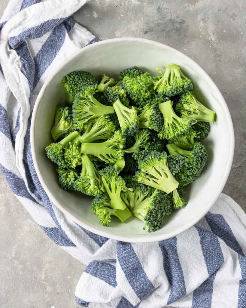broccoli in a bowl
