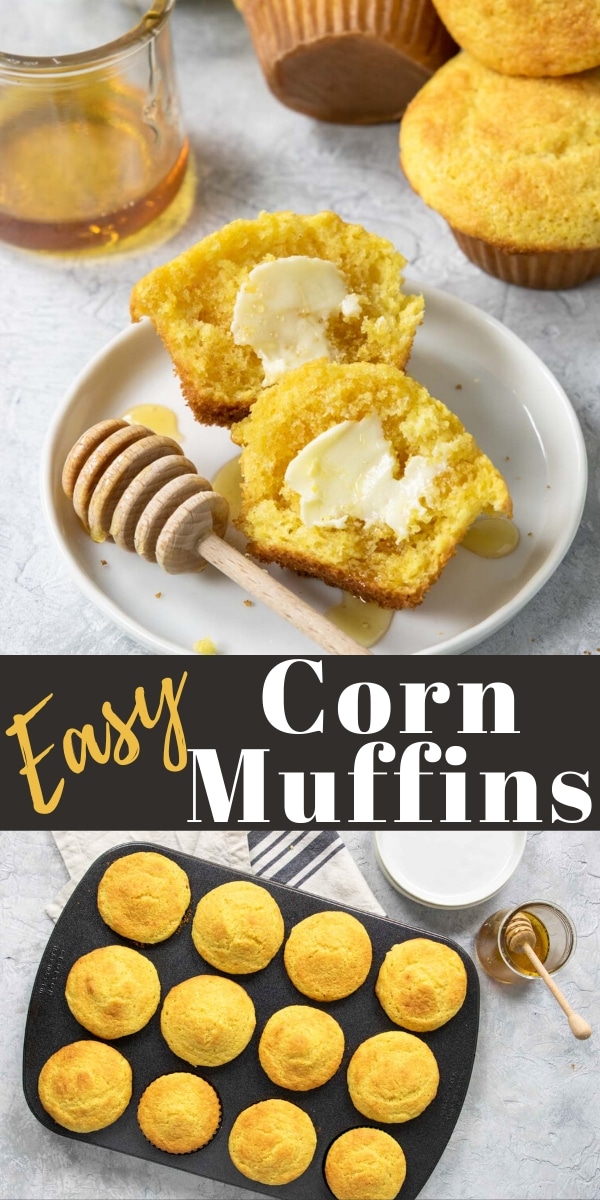 Sweet Cornbread Muffins Tender and Moist Mom's Dinner