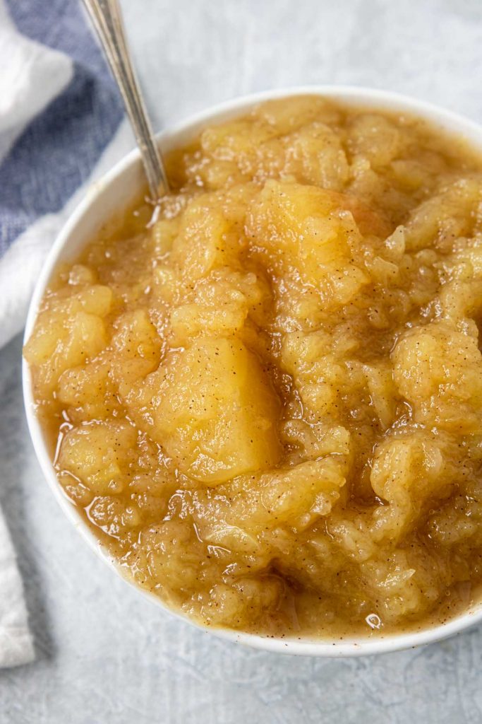 Instant Pot Chunky Applesauce 5 simple ingredients Mom's Dinner