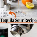 Tequila Sour Pinterest Image with Text