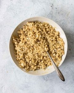 crumble topping for apple pie