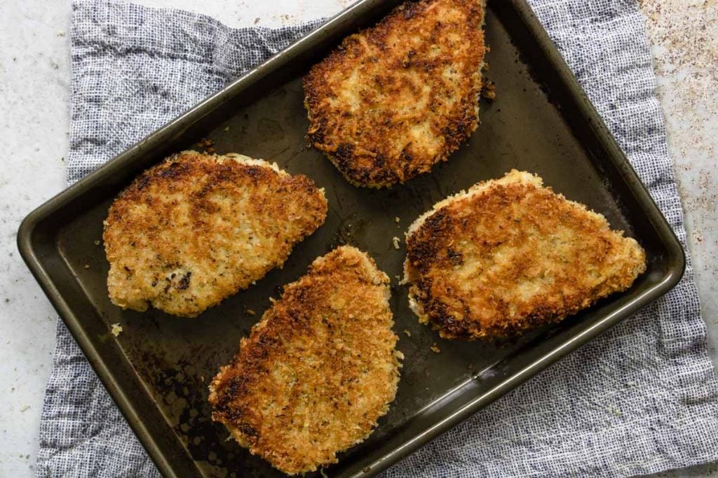 crispy fried pork cutlets