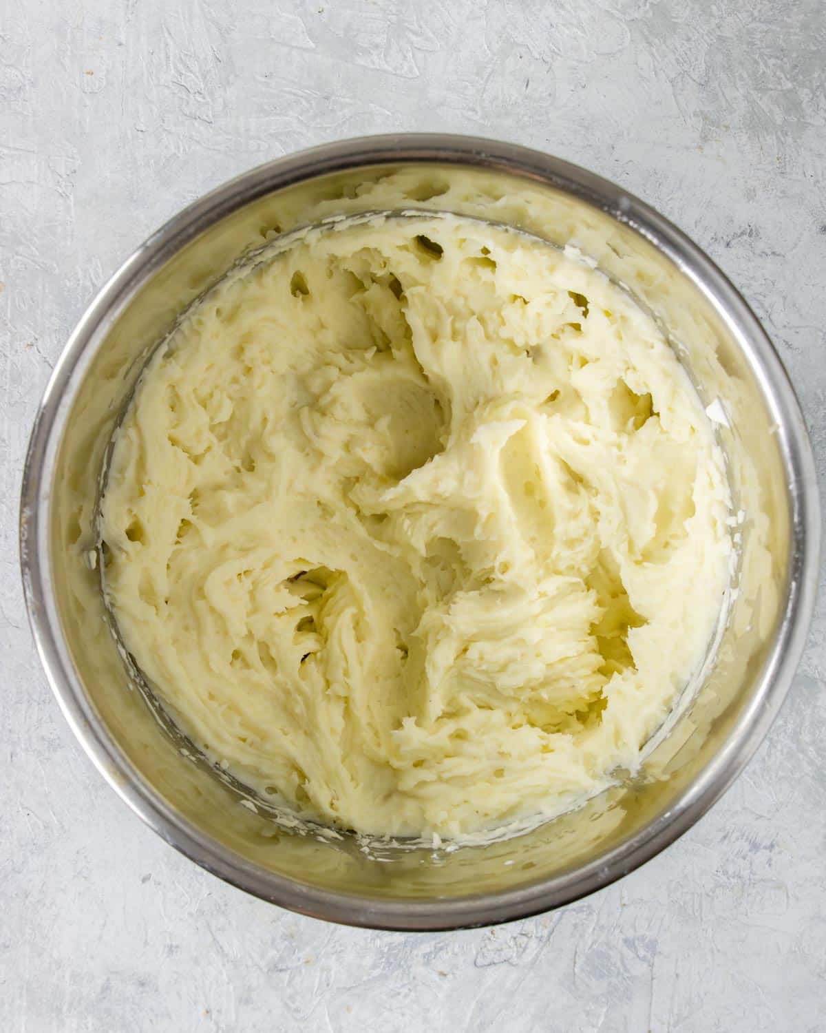 mashed potatoes that are whipped right in the instant pot