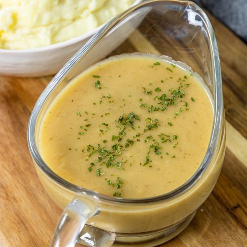 Instant Pot Gravy perfect for any mashed potato! Mom's Dinner