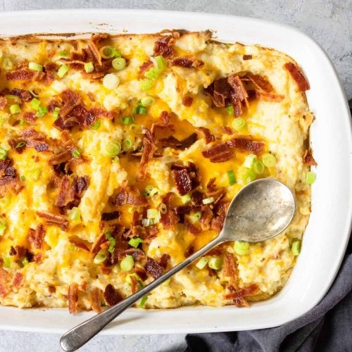 Twice Baked Potato Casserole | Amazing Side Dish - Mom's Dinner