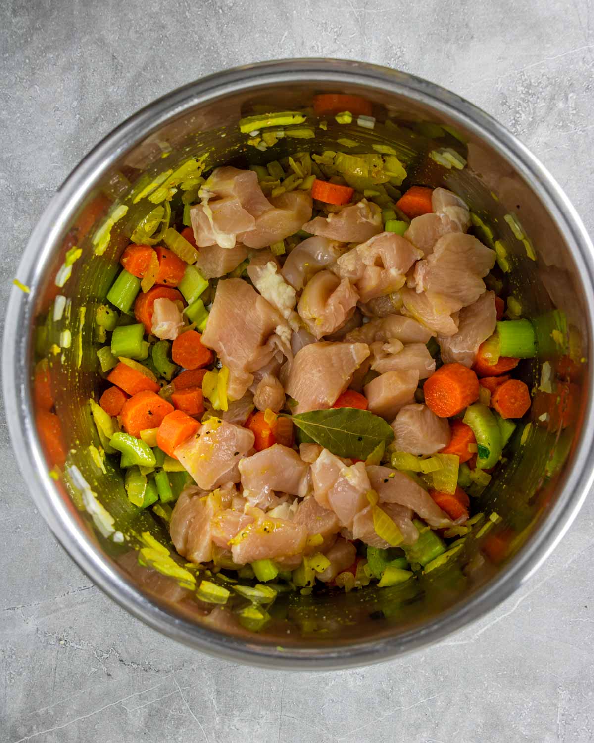 making chicken and dumplings in an instant pot