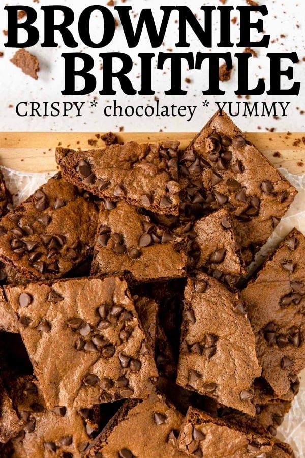 Chocolate Brownie Brittle Perfectly Crispy!! Mom's Dinner