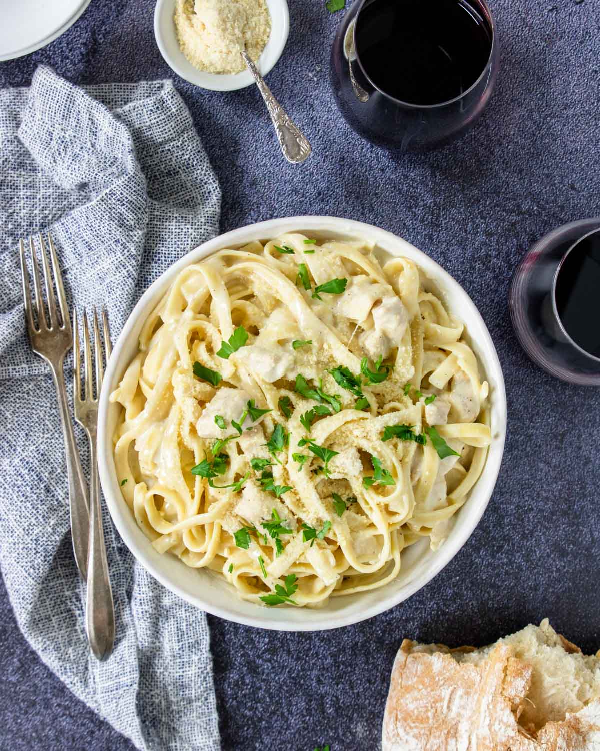 Instant Pot Chicken Alfredo