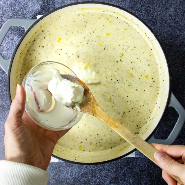 Creamy Potato Leek Soup