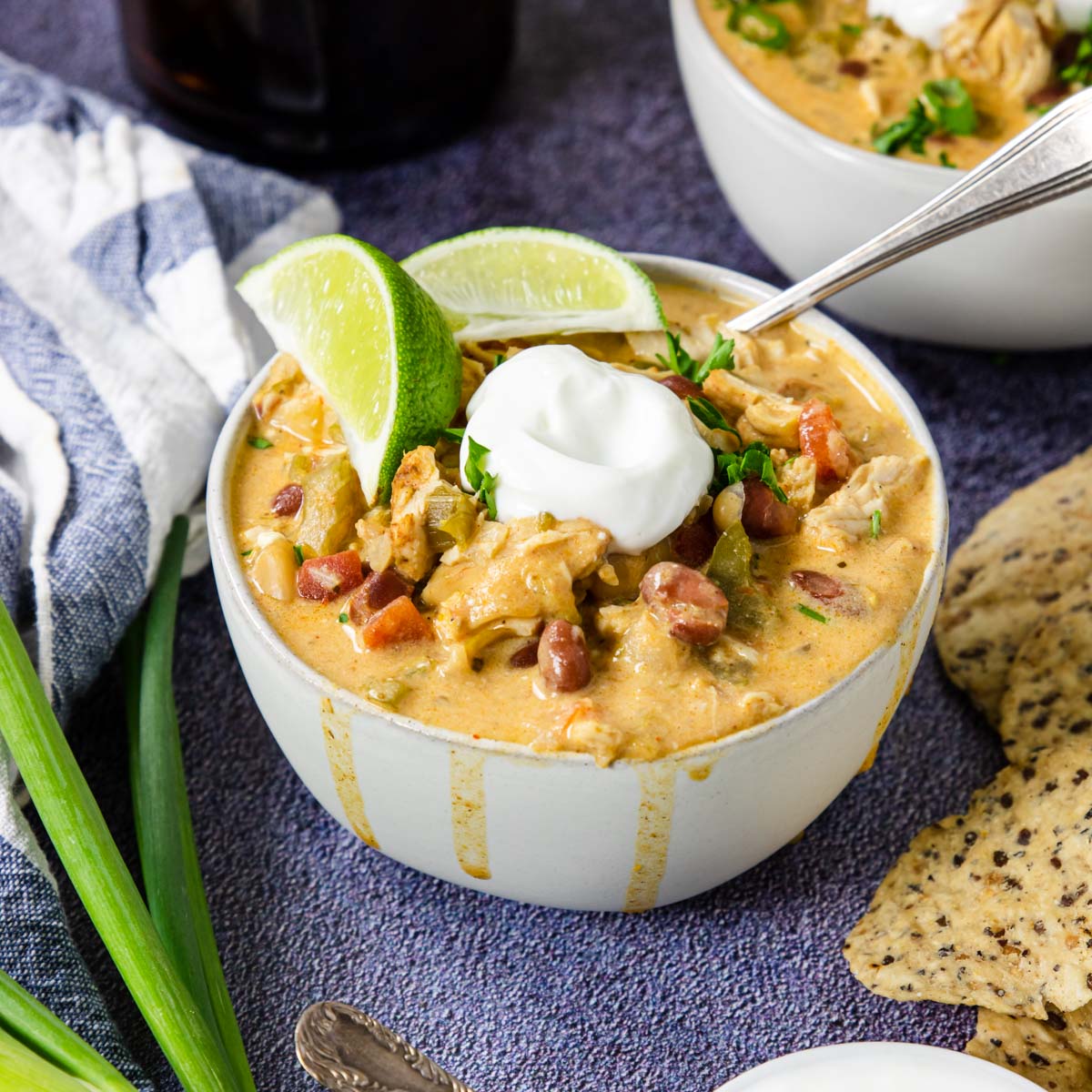 The BEST Instant Pot Chicken Chili - Mom’s Dinner