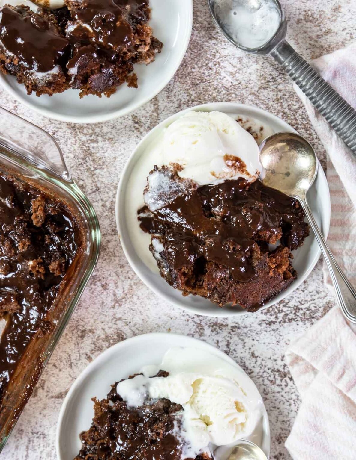 Easy Hot Fudge Chocolate Pudding Cake Mom's Dinner