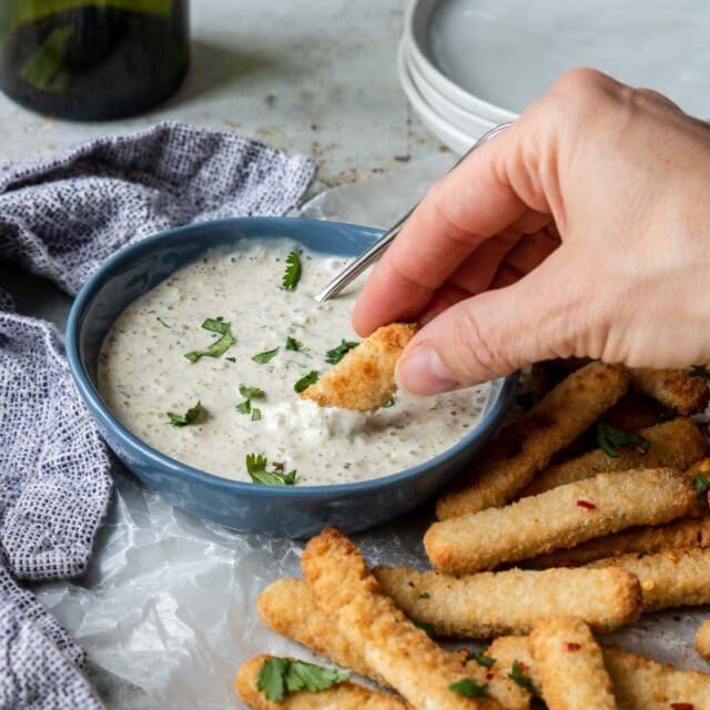 Easy Jalapeno Tartar Sauce - Mom's Dinner