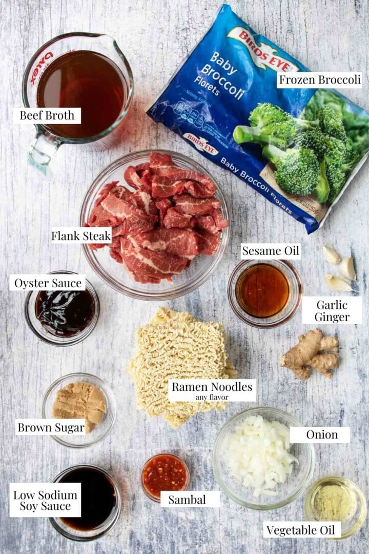 Easy Beef Ramen Noodles