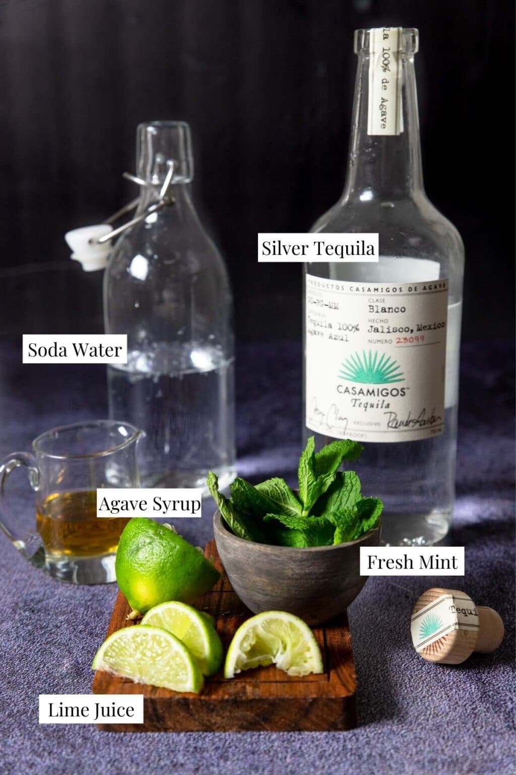 Tequila Mojito Fresh Mint and Lime Cocktail Mom's Dinner