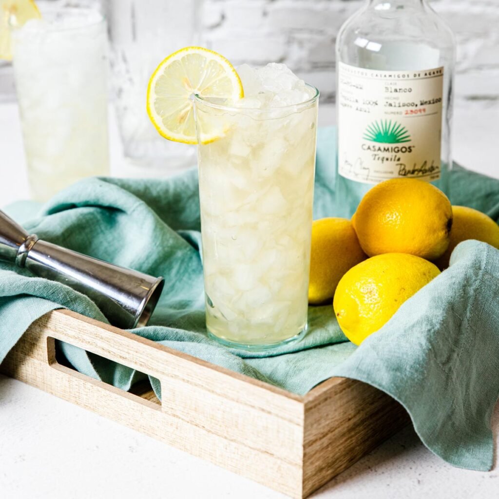 Tequila Lemonade Just 4 ingredients Mom's Dinner