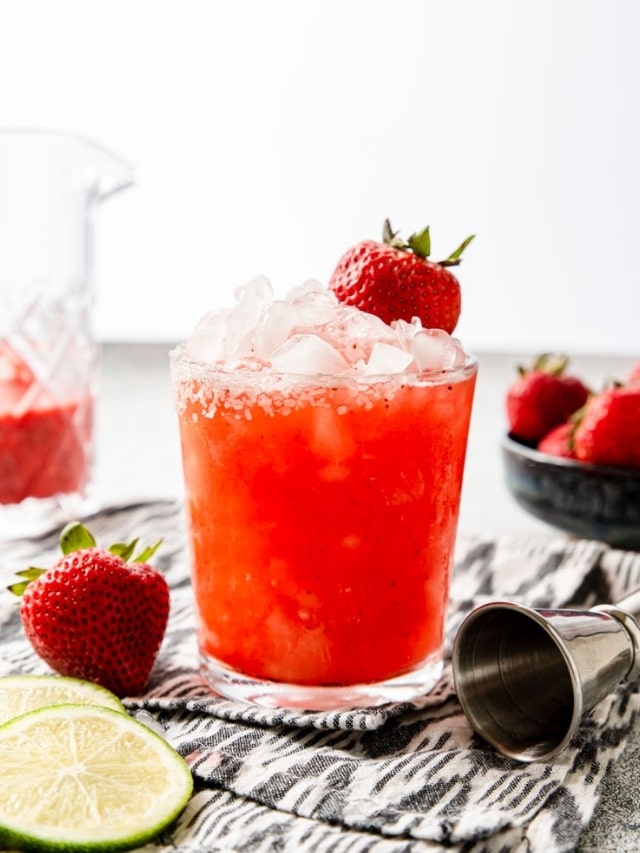 Roasted Strawberry Margarita Recipe