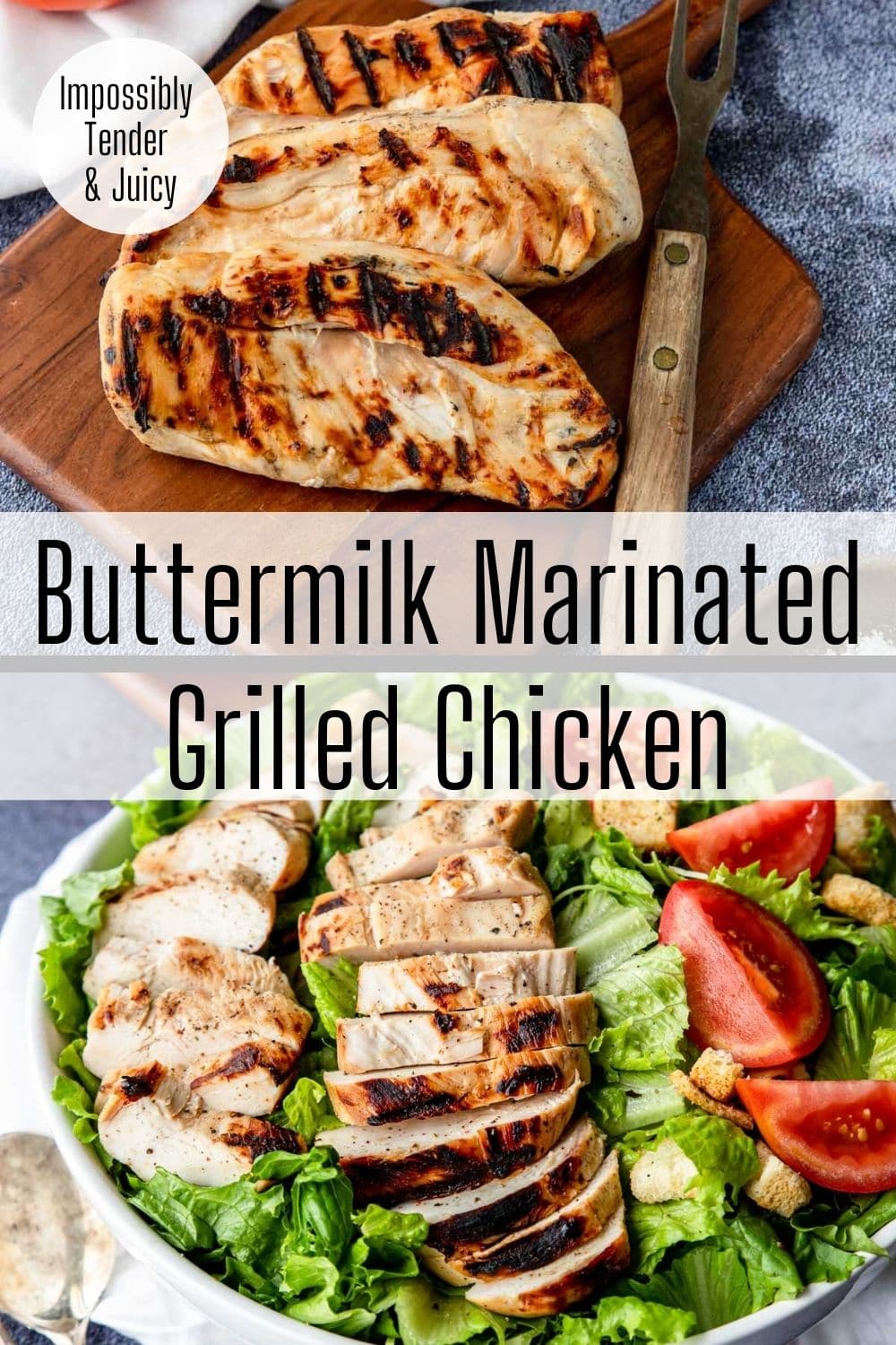 Super Juicy Grilled Buttermilk Chicken Mom's Dinner