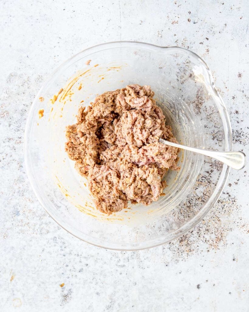 ground turkey mixed for patties