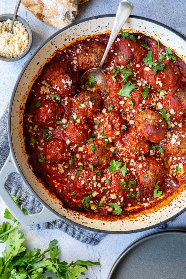 Very Best Baked Italian Meatballs