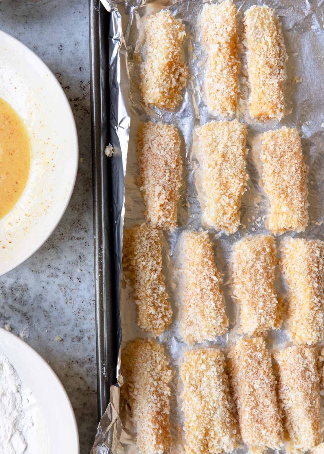 Homemade Crispy Fish Sticks (Baked)- Mom's Dinner